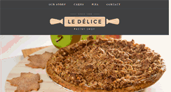 Desktop Screenshot of ledelicepastryshop.com